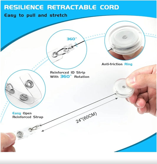 Alligator Clip Badge Holder