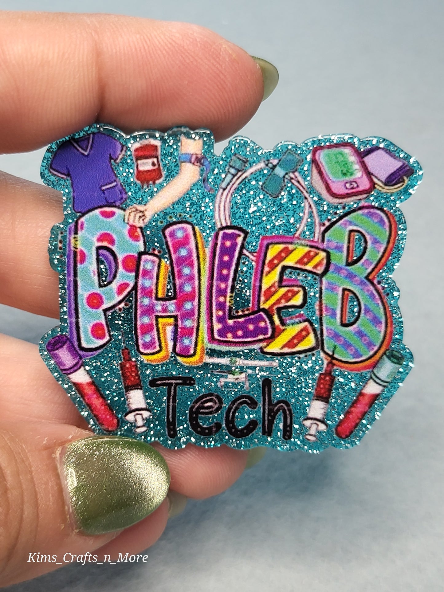 Phlebotomy Badge Holder