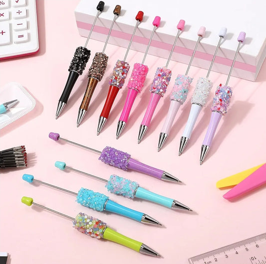Fancy Sugar or Rhinestone Pen with 3D topper small