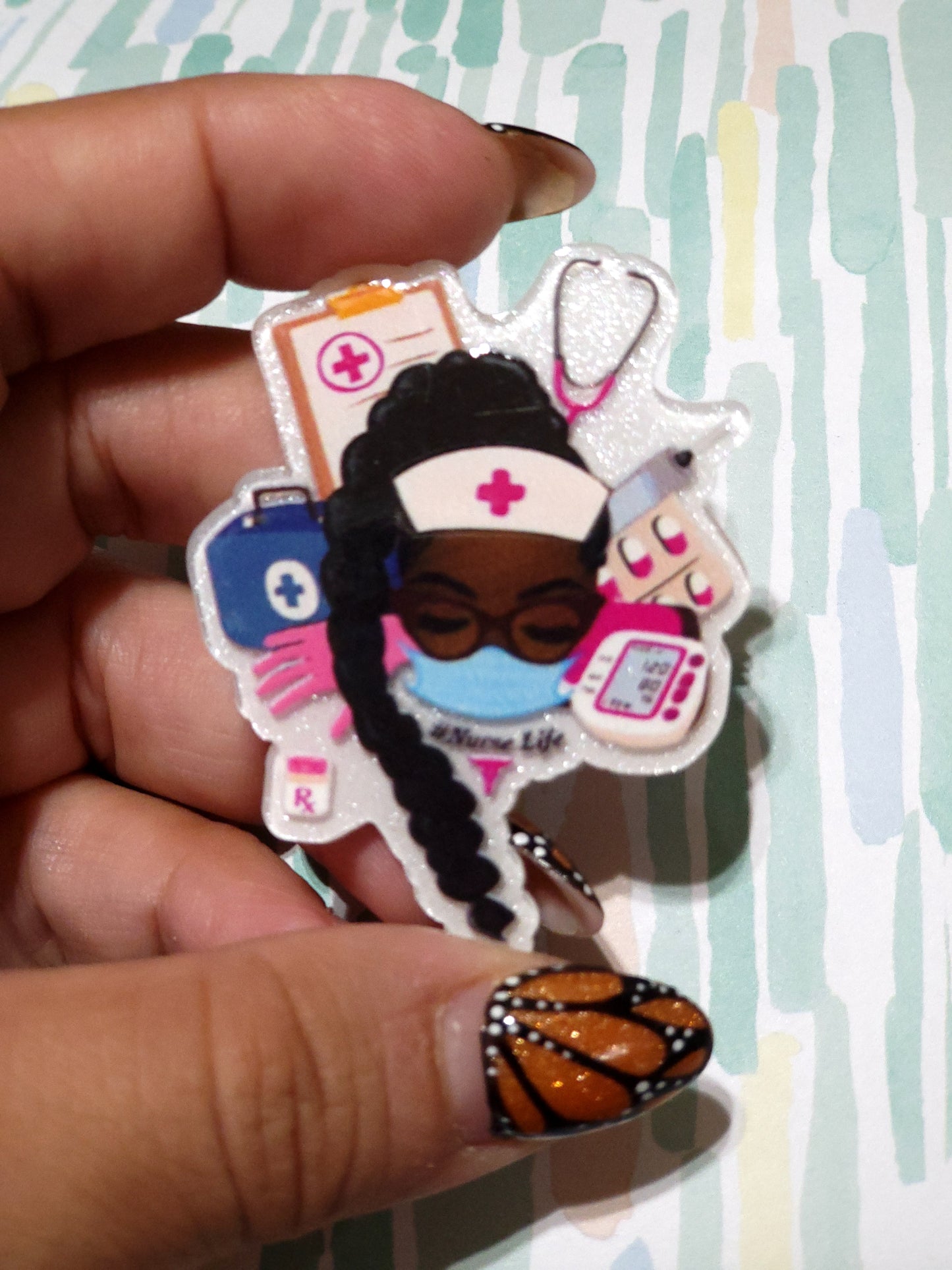 Nurse Badge Holder